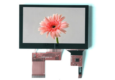 4,3 интерфейс Ргб Спи сенсорного экрана яркости ТФТ ЛКД дисплея Лкд дюйма высокий емкостный для промышленного оборудования