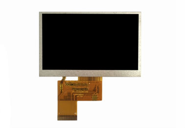 Изготовленный на заказ прозрачный дисплей 4,3 ТФТ ЛКД, 480 * 272 экран цвета точки ТФТ с 24 битами