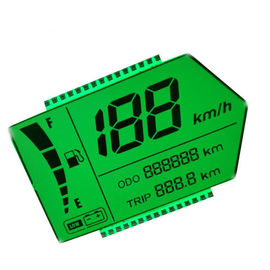 Дисплей ЛКД спидометра с методом зеленого баклигхт статическим управляя