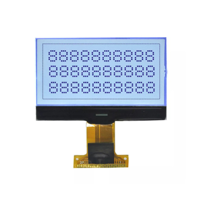 7-сегментный ЖК-экран с точечной матрицей COG 12864 Монохромный дисплей FSTN