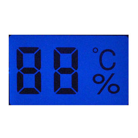 Темп -30-+80℃ изготовленного на заказ дисплея ТН ЛКД экрана ЛКД числа формы 2 работая
