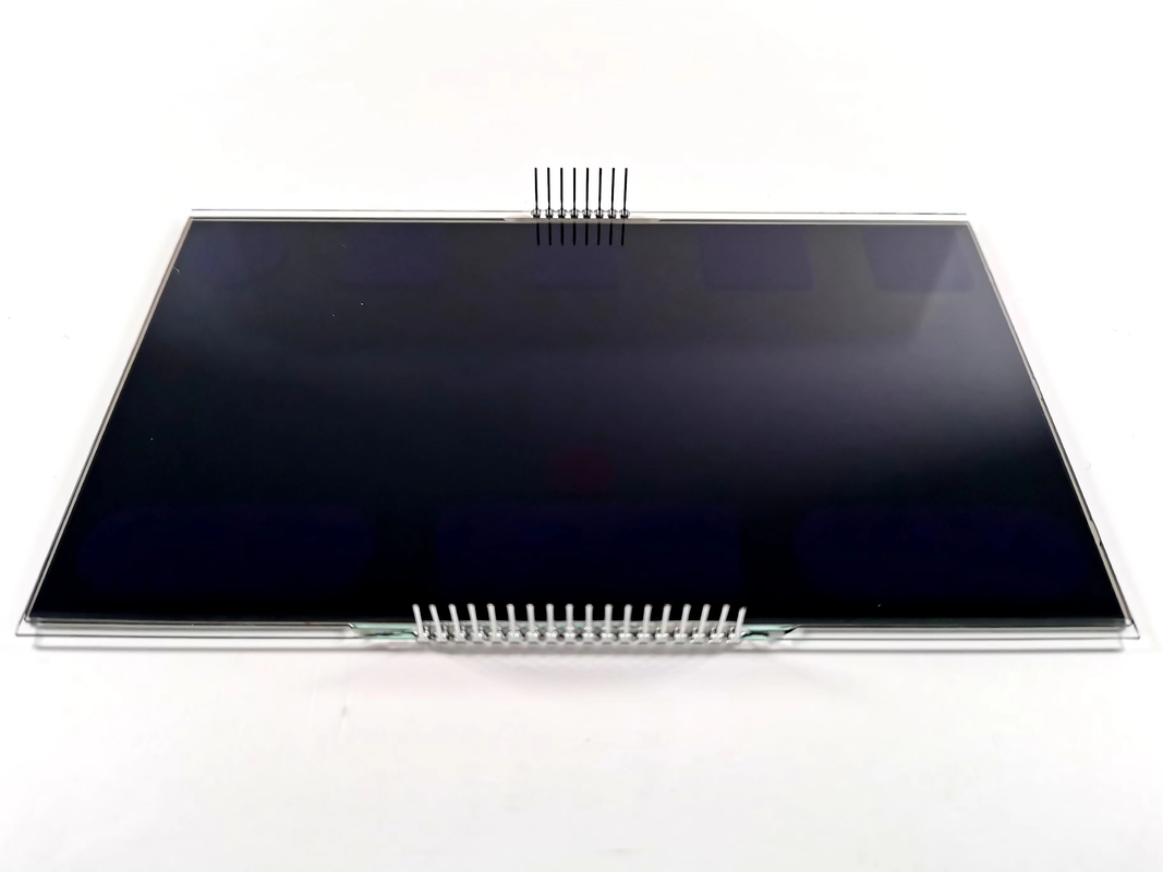 12 O Clock Negative VA LCD Display Black Segment Digit Graphic LCD Glass Va Panel Для термостата