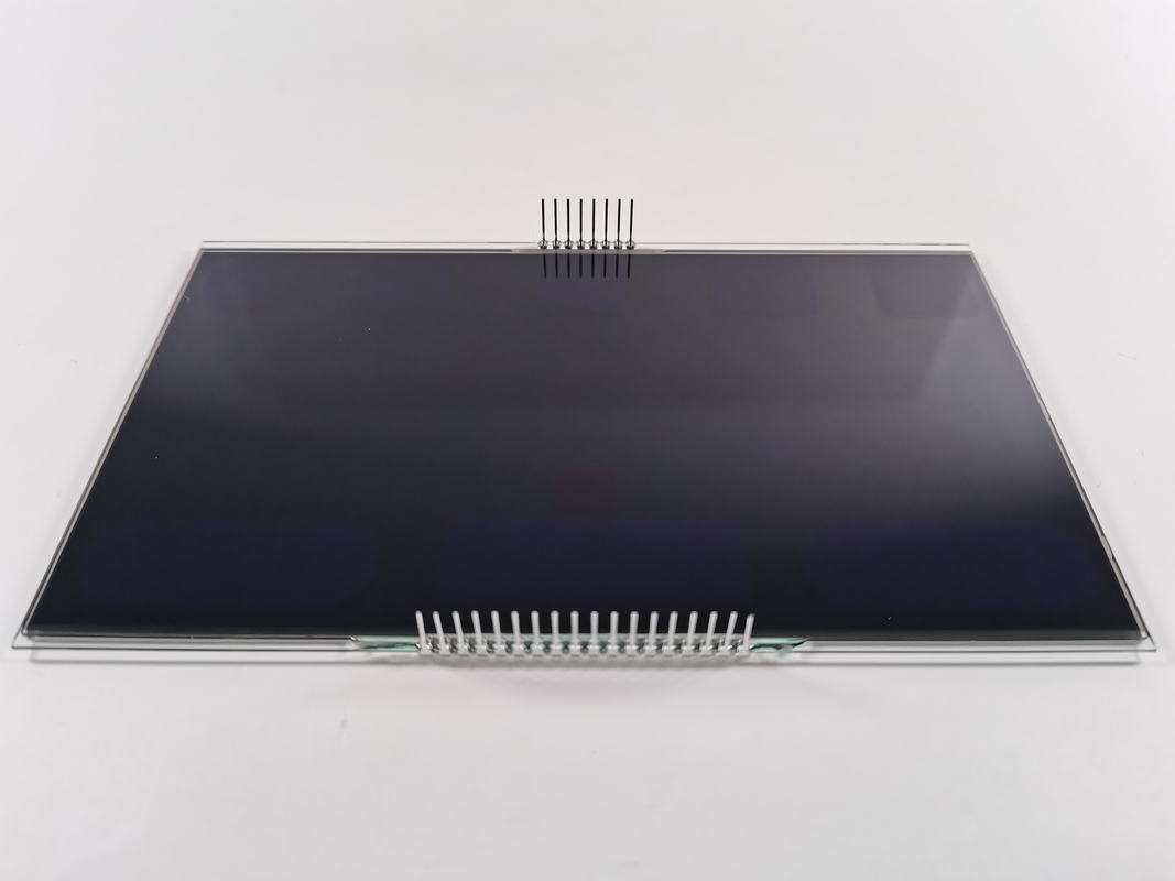 12 O Clock Negative VA LCD Display Black Segment Digit Graphic LCD Glass Va Panel Для термостата