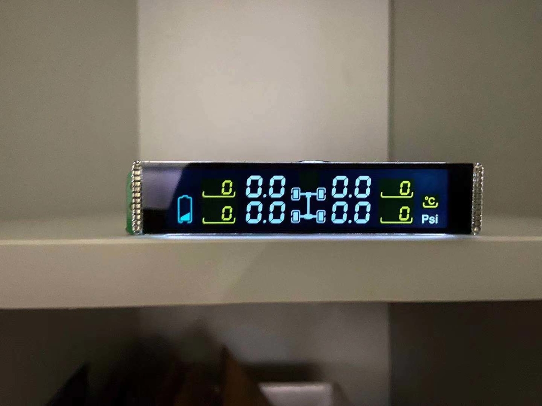 Отрицательная цифра DFSTN LCD Screen Custom Transmissive Display TN Lcd Модуль для измерения давления в шинах