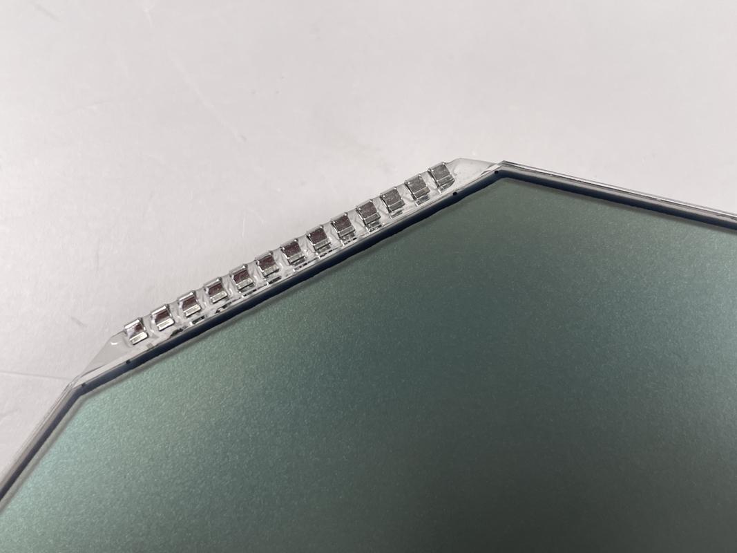 5.0 V Провизионный HTN LCD дисплей Сегмент кода Экрана Настройка скорости приборной панели