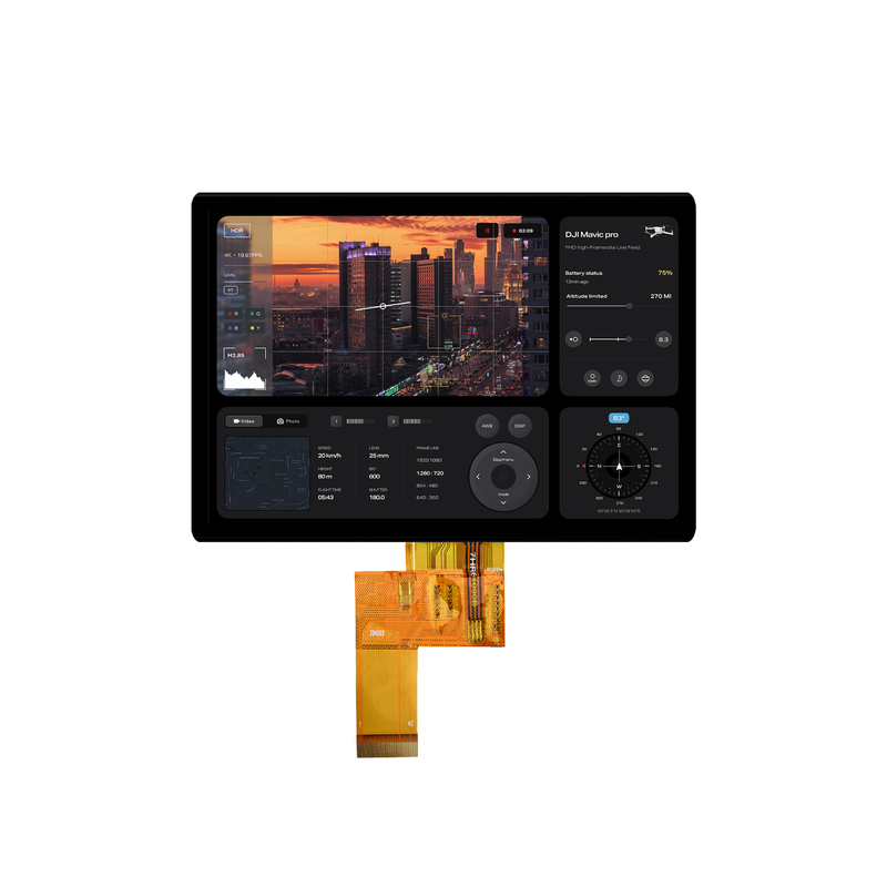Пользовательский 5-дюймовый TFT LCD для медицинского устройства 720*720 5-дюймовый дисплей с интерфейсом RGB LCD Custom