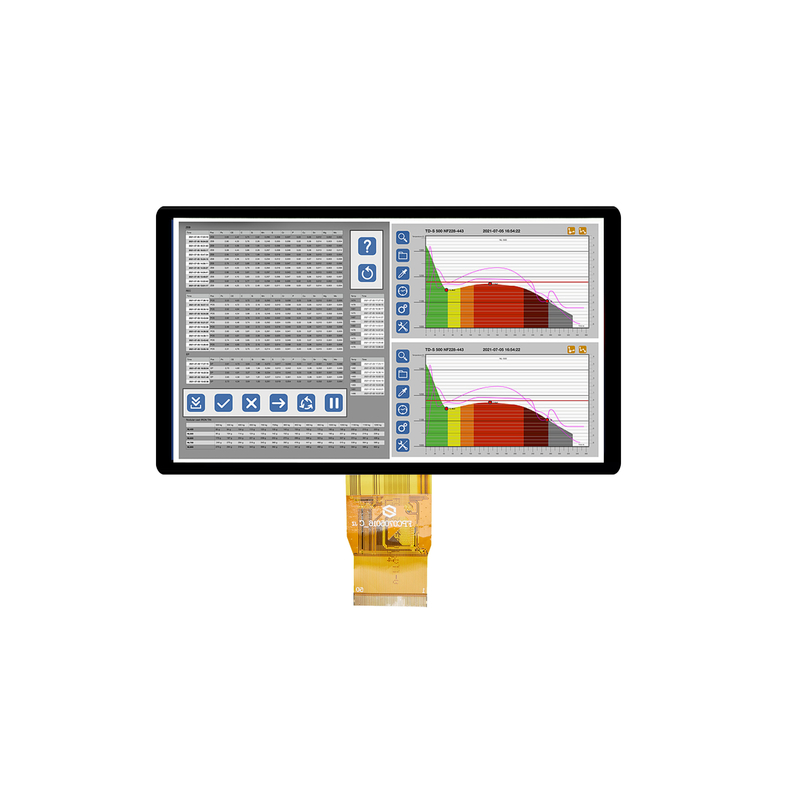 Настроенный 4,3-дюймовый модуль сенсорного экрана TFT LCD. Разрешение 800×480. Поддержка RGB/MIPI/LVDS. Производитель OEM/ODM.