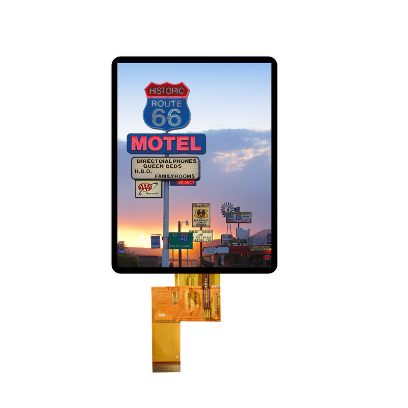 Поддержка OEM и ODM 3,5-дюймового TFT LCD дисплея для промышленного управления, интерфейс SPI/MCU/LVDS, настраиваемый модуль TFT дисплея