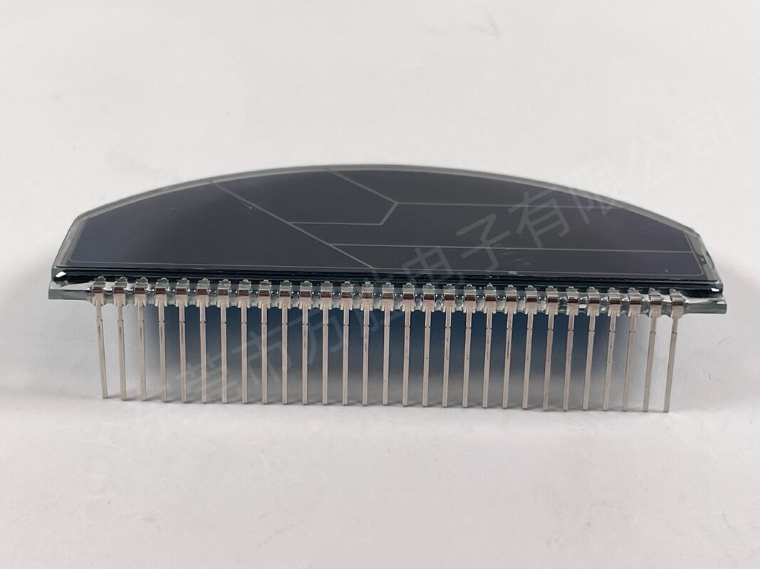 Пользовательский синий пленочный мотоциклетный ЖК-экран ЖК-дисплеи монохромные полукруглый спидометр ЖК-дисплей