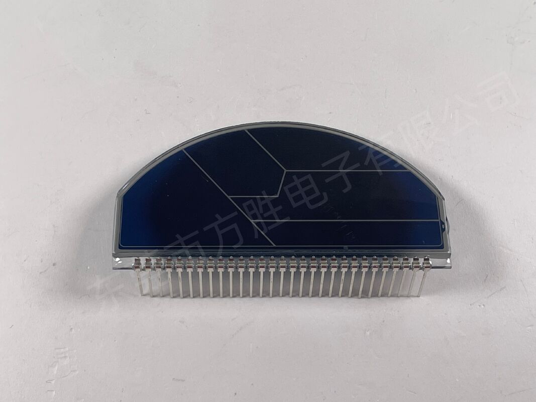 Пользовательский синий пленочный мотоциклетный ЖК-экран ЖК-дисплеи монохромные полукруглый спидометр ЖК-дисплей