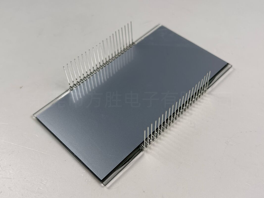 Monochrome Negative Va Segment Lcd For Speedometer PIN Connector VA Transmissive 7 Segment LCD