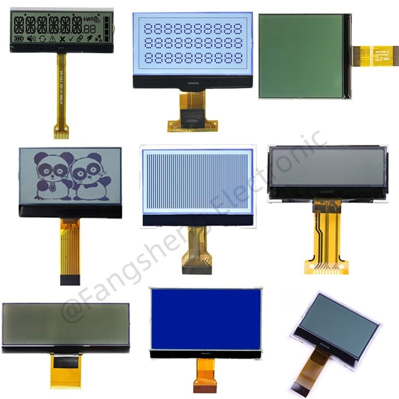 OEM COG LCD 128x64 192x64 240x128 COG LCD Factory ST7567 COG Дисплей для промышленного управления
