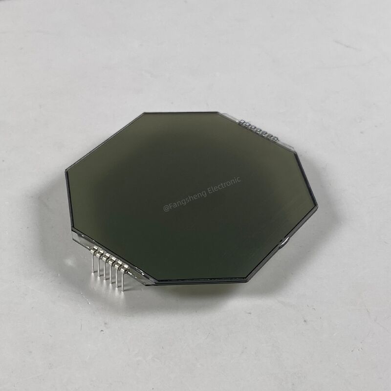 Пользовательский HTN ЖК-дисплей, монохромный 7-сегментный ЖК-дисплей для термостата Tn Htn Postive, трансфлективный 7-сегментный ЖК-панель, ЖК-экран