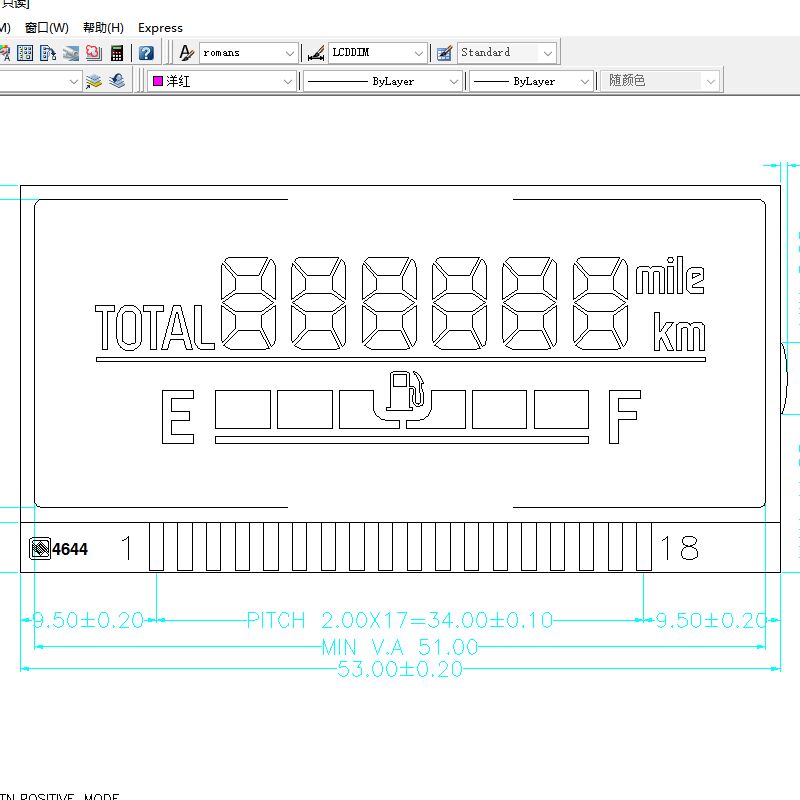 Custom Lcd Screen For Motorcycle LCD Display Motorcycle Digital Displays For Motorcycles Instrument LCD Screen