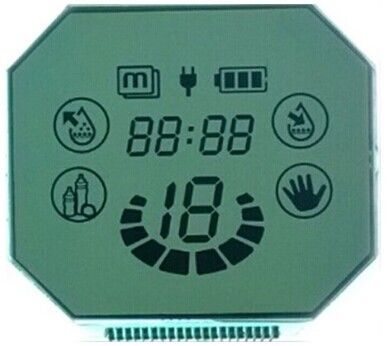 Изготовленный на заказ экран дисплея круга Lcd, модуля дисплея VA дисплей Lcd отрицательного сверхконтрастный, этап 7 округлил модуль Lcd