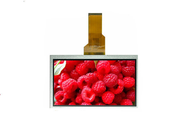 7 интерфейс Lcd Rgb солнечного света точки разрешения 800 * 480 сенсорного экрана дюйма TFT LCD сопротивляющийся читаемый