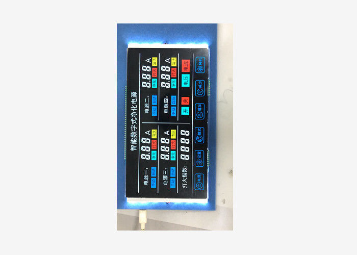 Дисплей Lcd размера промышленного модуля LCD этапа дисплея 7 VA LCD изготовленный на заказ для умной системы очищения цифров