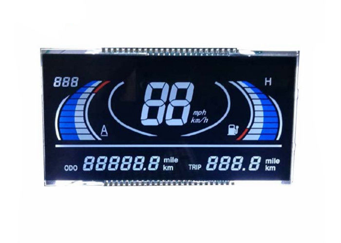 Модуль Lcd этапа числа 7 дисплея изготовленного на заказ модуля Lcd этапа экрана дисплея 14 VA Lcd отрицательный