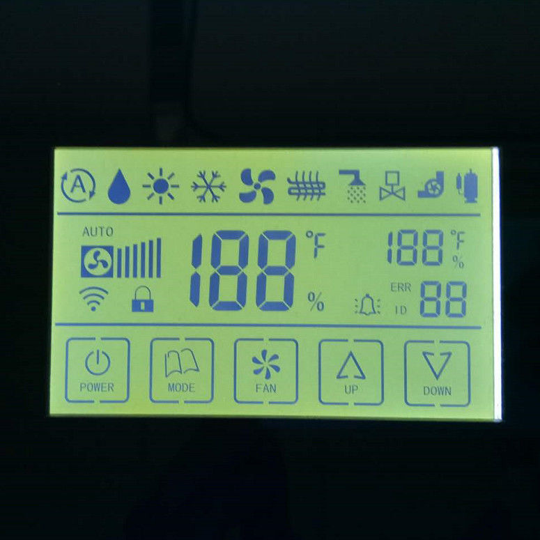 Нестандартная конструкция FSTN Lcd этапа/дисплей TN Lcd, игра Lcd Транс-официального послания соединителя зебры Monochrome для счетчика воды