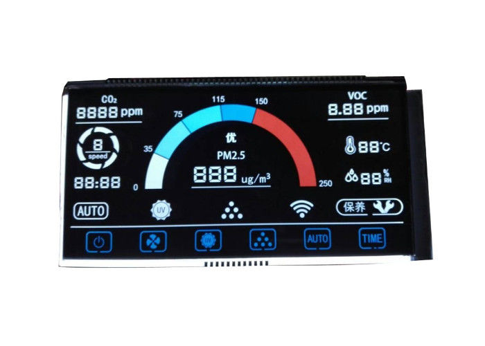 Lcd показывает 8 режима Lcd недостатка десятичного дисплея этапа VA DFSTN Lcd 7 номеров экрана угла наблюдения сверхконтрастного широкого