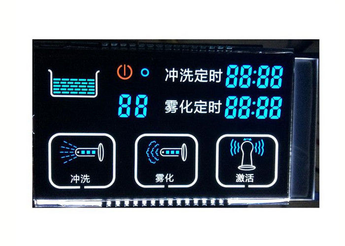 Модуль Lcd отрицательного экрана дисплея Lcd этапа модуля 7 дисплея Lcd экрана дисплея Lcd сверхконтрастного черно-белый