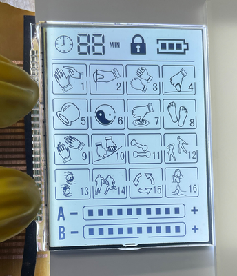 3.6V положительный матричный HTN LCD дисплей передающий графический LCD экран для массажа