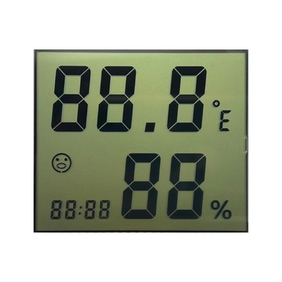 3.0 V Трансмиссивный TN LCD Дисплей Сегмент Код LCD Экран Для Гигротермографа