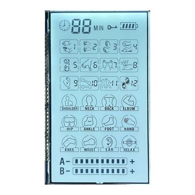 Положительный 6 O' CLOCK Трансмиссивный Монохромный Va Lcd Дисплей Экрана ПИН Для Массажера