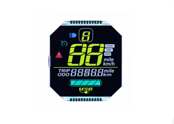 Изготовленный на заказ экран дисплея круга Lcd, модуля дисплея VA дисплей Lcd отрицательного сверхконтрастный, этап 7 округлил модуль Lcd
